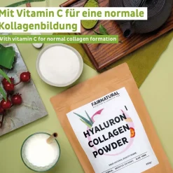 Kollagen Hyaluron Pulver + Vitamin C><noscript><img width=