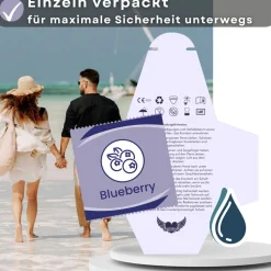 Kondome mit Geschmack Blaubeere -|LOVELYNESS Clearance