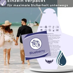 Kondome mit Geschmack Erdbeere, Banane, Pfirsich, Blaubeere -|LOVELYNESS Discount