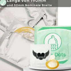 Kondome mit Noppen und Rippen -|LOVELYNESS Sale