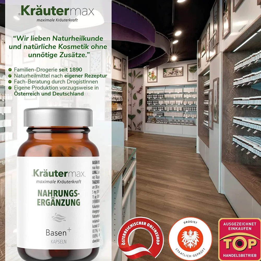 Basen plus Kapseln>Kräutermax
