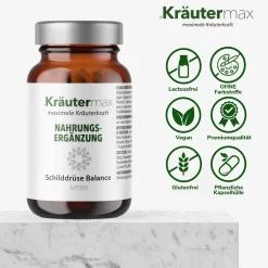 Kräutermax Schilddrüse Balance Kapseln><noscript><img width=