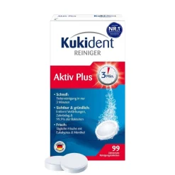 Aktiv Plus Gebissreiniger Tabs|Kukident Clearance