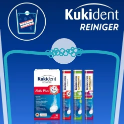 Professionell Anti-Zahnstein Gebissreiniger Tabs|Kukident Clearance