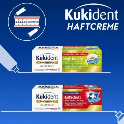 Professionell Haftcreme Med + Kamille|Kukident Outlet