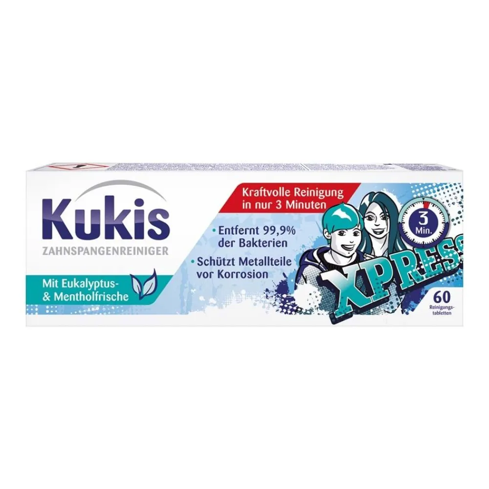KUKIS Zahnspangenreiniger Tabs> Clearance
