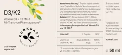 © Vitamin D3+K2|KURKRAFT