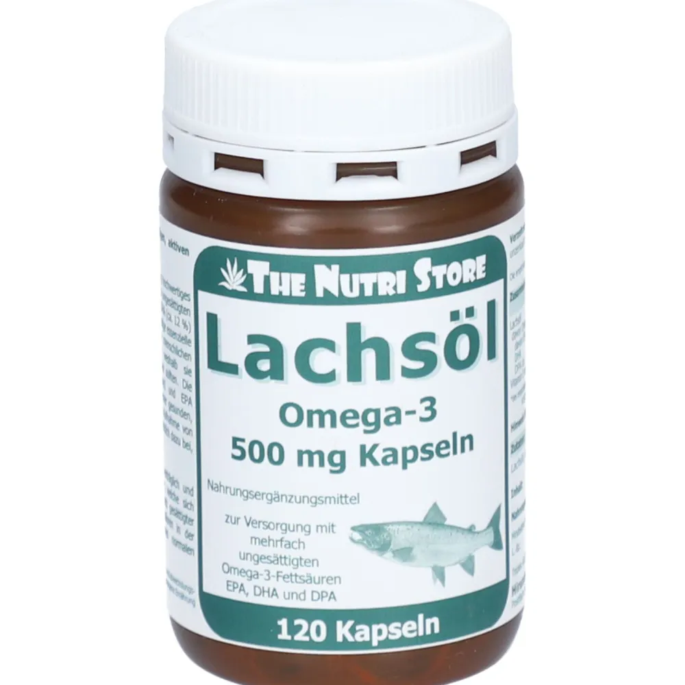 Lachsöl Omega-3 500 mg Kapseln| Sale