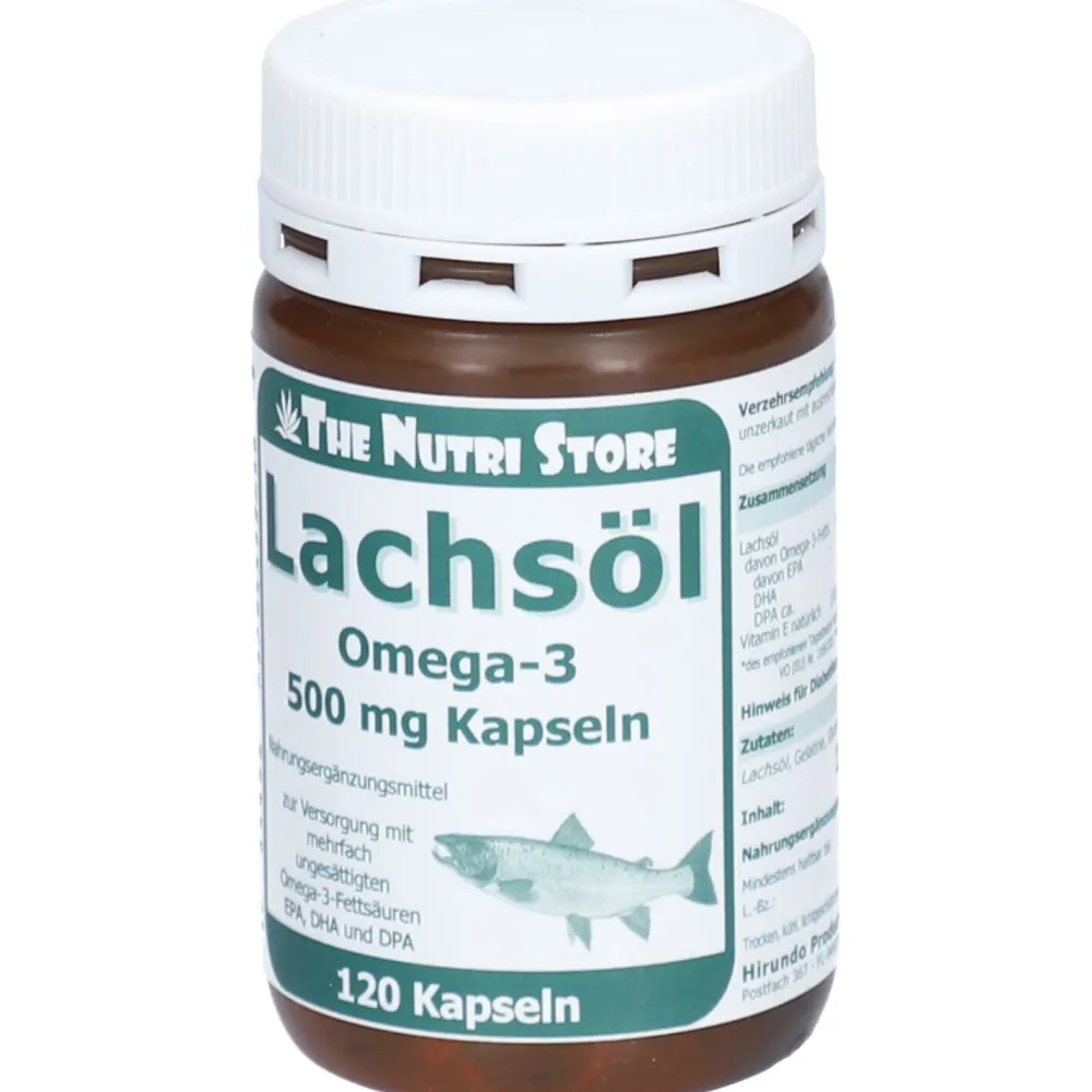 Lachsöl Omega-3 500 mg Kapseln| Sale