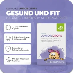 Lactobact JUNIOR DROPS, Darmaufbau für Kinder ab 3 Jahren| Sale