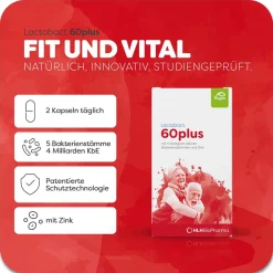 Lactobact 60plus - Darmsanierung ab 60 Jahren> Discount