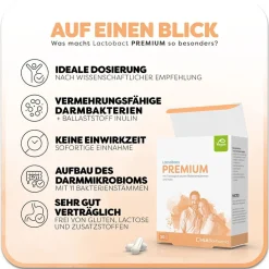 Lactobact PREMIUM - Biologisch aktive Bakterien für die Darmflora><noscript><img width=