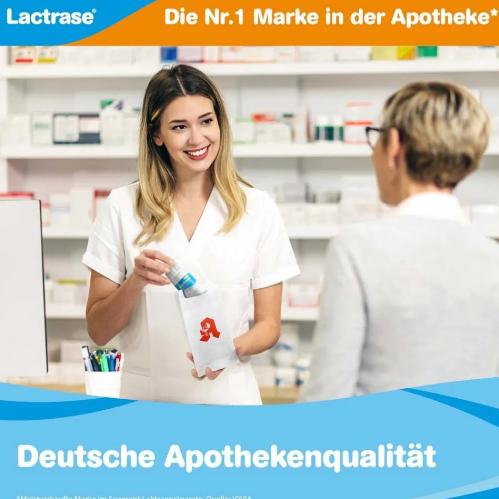 ® 18,000 - Laktase Tabletten bei Laktoseintoleranz, hochdosiert|Lactrase Best