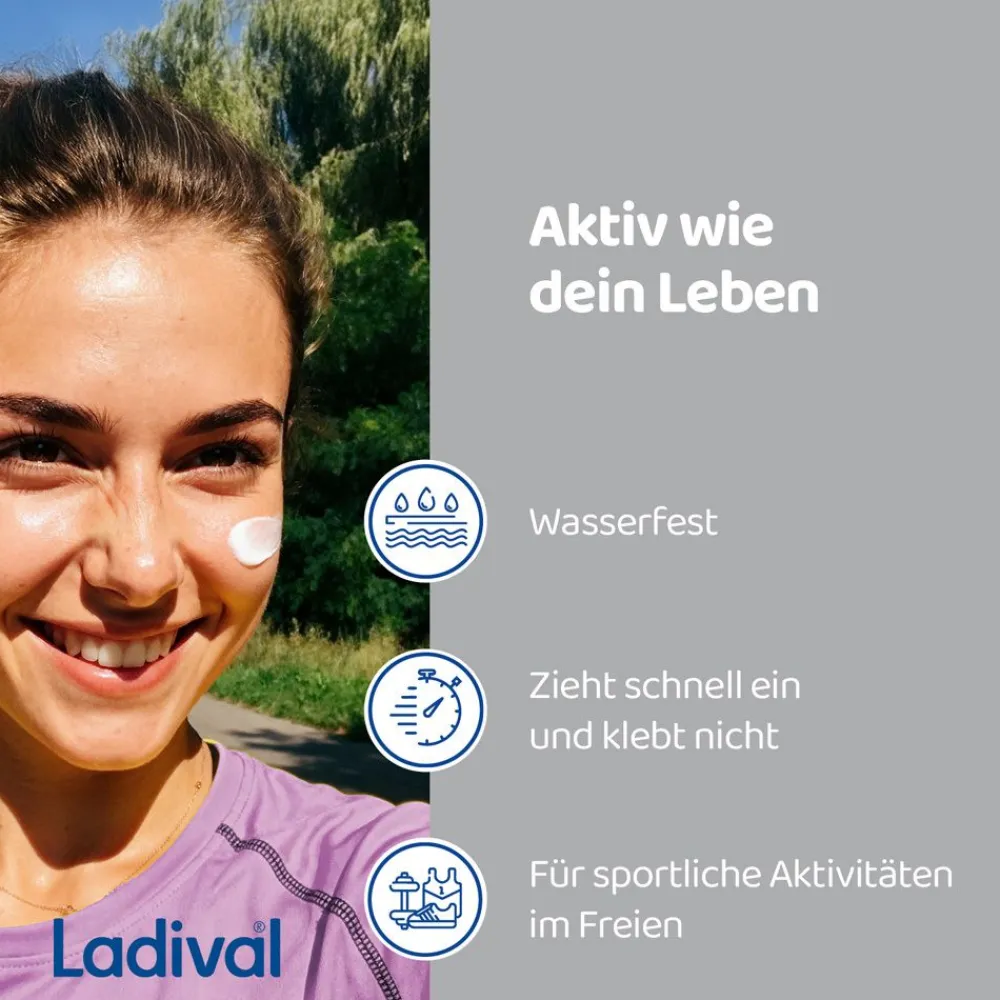 Aktiv Sonnenschutz Creme & Stift SPF 50+>Ladival Outlet