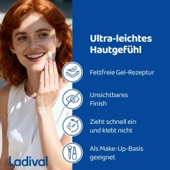® Allergische Haut Sonnenschutz-Gel Gesicht LSF 50+|Ladival Hot