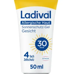 ® Allergische Haut Sonnenschutz-Gel Gesicht LSF 30|Ladival New