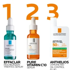 Anthelios UVMUNE 400 Oil Control Fluid Sonnenschutz für empfindliche Haut mit sehr hohem UV-Schutz LSF 50+. Für ölige Haut geeignet.><noscript><img data-lazyloaded=