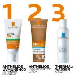 Anthelios UV Mune 400 Oil Control Gel-Creme Sonnengel mit LSF50+ für sehr hohen Schutz vor UVA- und UVB-Strahlen, für ölige Haut><noscript><img data-lazyloaded=