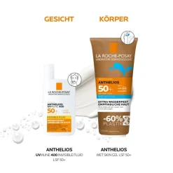 Anthelios Wet Skin Gel LSF 50+: Wasserfester Sonnenschutz für empfindliche und zu Sonnenallergie neigende Haut><noscript><img data-lazyloaded=