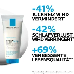 Lipikar Syndet AP+ Rückfettendes Duschgel für extrem trockene, zu Neurodermitis neigende Haut, auch für neugeborene Babys und Kinder|La Roche Posay Best