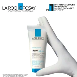Lipikar Syndet AP+ Rückfettendes Duschgel für extrem trockene, zu Neurodermitis neigende Haut, auch für neugeborene Babys und Kinder|La Roche Posay Best