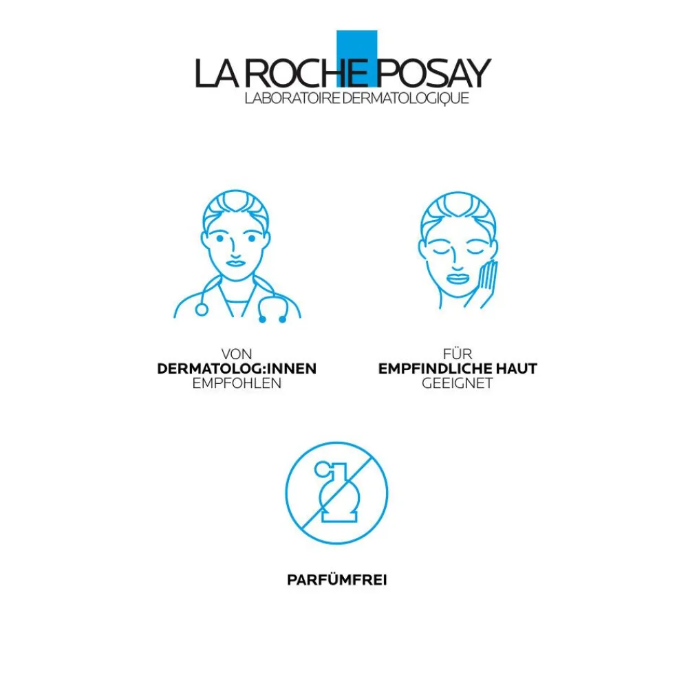 Lipikar Syndet AP+ Rückfettendes Duschgel für extrem trockene, zu Neurodermitis neigende Haut, auch für neugeborene Babys und Kinder|La Roche Posay Best