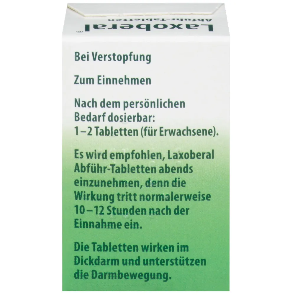 Laxoberal Tabletten | Abführmittel bei Verstopfung | Planbare, sanfte Wirkung> Discount