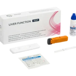 Leber Test (ALT & AST) - Lebertest für Zuhause - Leberwerte Selbsttest - Leberfunktion - The|TESTER Clearance