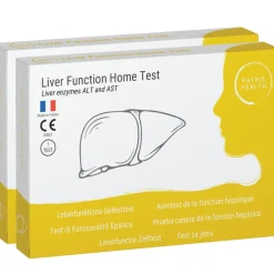 Lebertest – Leberfunktions-Selbsttest, Bluttest für Zuhause – Patris Health®> Online