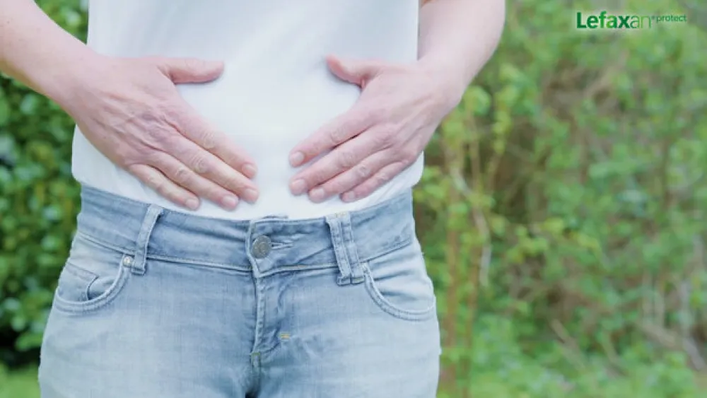 an® protect bei wiederkehrenden, funktionellen Blähungen und Blähbauch>Lefax New