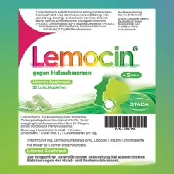 ® gegen Halsschmerzen Limettengeschmack ab 5 Jahren|Lemocin Clearance
