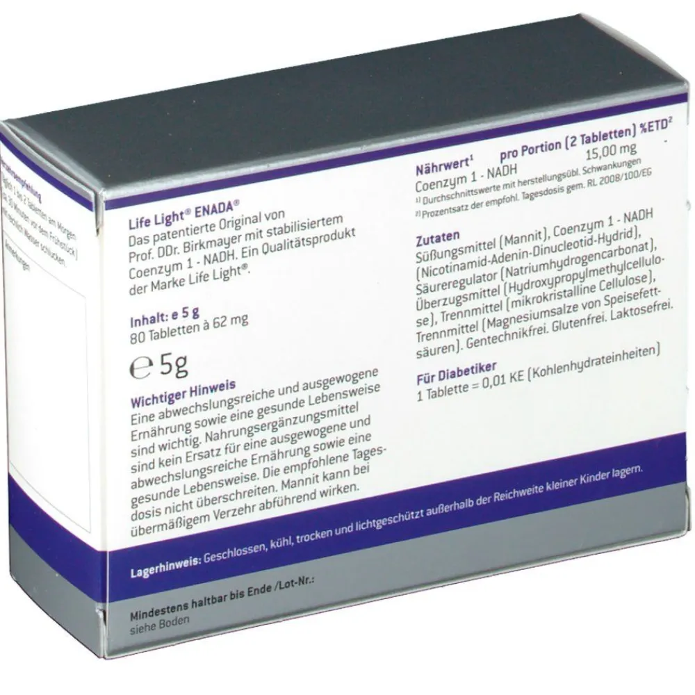 ENADA® Coenzym 1-NADH>Life Light