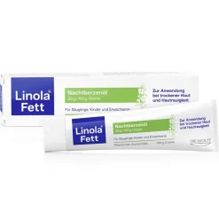 Linola Fett Nachtkerzenöl – pflanzliches Arzneimittel für trockene, raue Haut und bei Neurodermitis> Discount
