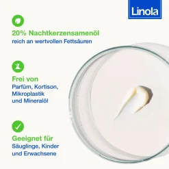 Linola Fett Nachtkerzenöl – pflanzliches Arzneimittel für trockene, raue Haut und bei Neurodermitis><noscript><img width=