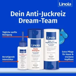Haar- und Kopfhautspülung - Pflege-Spülung für trockene und empfindliche Kopfhaut|Linola