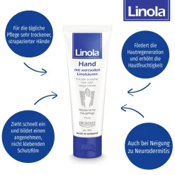 Hand - Handcreme für trockene, raue oder rissige Hände|Linola Outlet