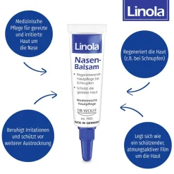 Linola Nasen-Balsam - Nasensalbe für trockene und gereizte Nasenhaut|