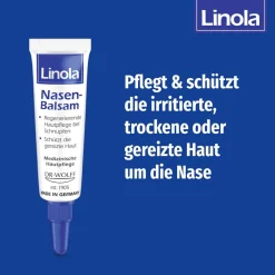 Linola Nasen-Balsam - Nasensalbe für trockene und gereizte Nasenhaut|