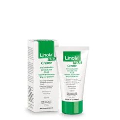 Linola PLUS Creme - Creme für juckende, trockene und irritierte Haut|Linola Creme Hot