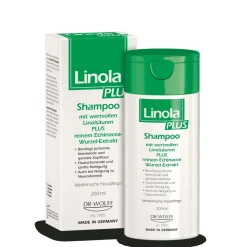 PLUS Shampoo - Haarpflege für juckende, brennende oder gereizte Kopfhaut|Linola Outlet