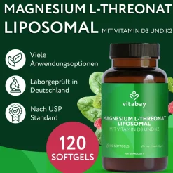 Liposomales Magnesium-L-Threonat 1000 mg| Clearance