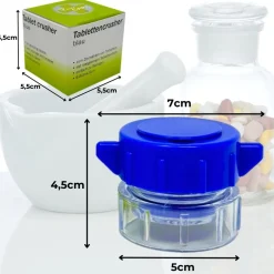 Tabletten Mörser - PillenCrusher - Blau|LisaCARE Hot