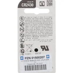 Lithium Knopfzelle CR 2430| Clearance