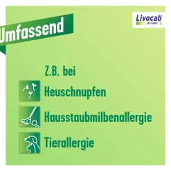 Livocab direkt Augentropfen bei Allergien, z.B. Heuschnupfen, Hausstaubmilben- oder Tierallergie><noscript><img width=