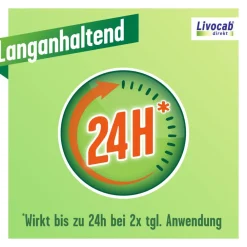 Livocab direkt Augentropfen bei Allergien, z.B. Heuschnupfen, Hausstaubmilben- oder Tierallergie><noscript><img width=