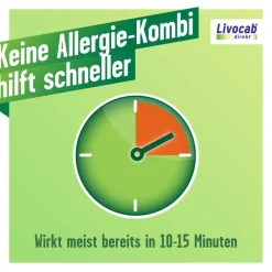 Livocab direkt Kombi Augentropfen & Nasenspray bei Allergien, z.B. Heuschnupfen, Hausstaubmilben- oder Tierallergie> Online