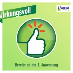 Livocab direkt Kombi Augentropfen & Nasenspray bei Allergien, z.B. Heuschnupfen, Hausstaubmilben- oder Tierallergie><noscript><img width=
