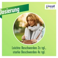 Livocab direkt Kombi Augentropfen & Nasenspray bei Allergien, z.B. Heuschnupfen, Hausstaubmilben- oder Tierallergie><noscript><img width=