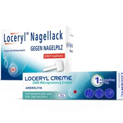 LOCERYL® Nagellack gegen Nagelpilz mit DIREKT-Applikator + LOCERYL® Creme> Best