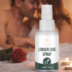 Longer Love Spray | Verzögerungsspray für Männer | Kontrolle & Ausdauer | 50ml><noscript><img width=